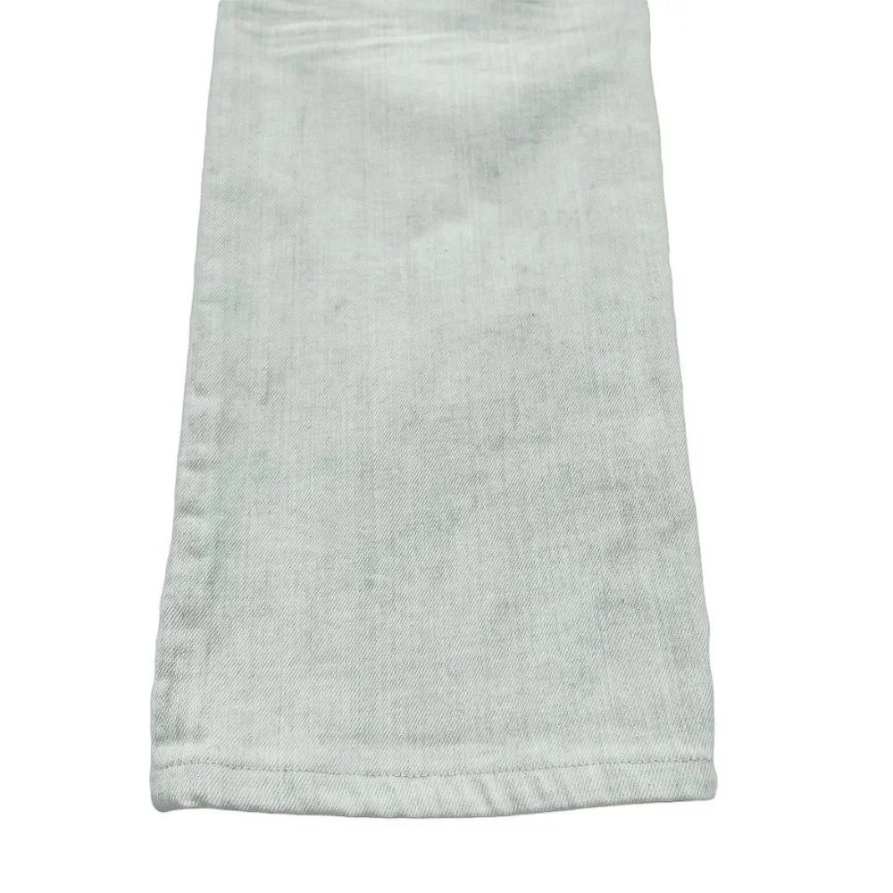 AG Adriano Goldschmied Matchbox Slim Straight Jeans - White Washed | 32 - Picture 10 of 11